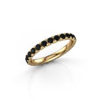 Image of Ring Jackie 2.3<br/>585 gold<br/>Black diamond 1.50 crt