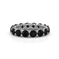 Bild von Vorsteckring heddy rnd 4.0<br/>950 Platin<br/>schwarz diamant 4.80 crt
