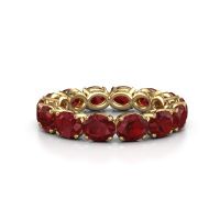 Bild von Ring vivienne ovl 5x4<br/>585 Gold<br/>Rubin 5x4 mm