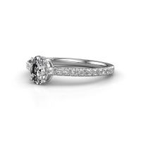 Bild von Verlobungsring haley ovl 2<br/>585 Weißgold<br/>diamant 0.929 crt