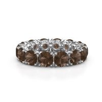 Bild von Ring vivienne 5.0<br/>585 Weißgold<br/>Rauchquarz 5 mm