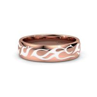 Image of Wedding ring WH3050M26B<br/>585 rose gold ±6x2 mm