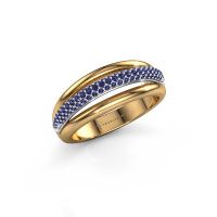 Afbeelding van Ring Paris<br/>585 goud<br/>Saffier 1 mm