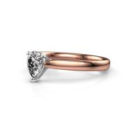 Afbeelding van Verlovingsring Mignon per 1 585 rosé goud diamant 0.50 crt
