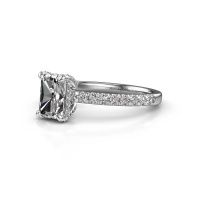 Image of Engagement ring saskia rad 1<br/>950 platinum<br/>lab-grown diamond 1.364 crt