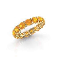 Bild von Ring heddy rnd 4.2<br/>585 Gold<br/>Citrin 4.2 mm