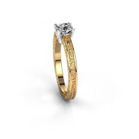 Afbeelding van Verlovingsring Claudette 1 585 goud lab-grown diamant 0.50 crt