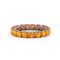 Bild von Vorsteckring vivienne 3.4<br/>585 Roségold<br/>Citrin 3.4 mm