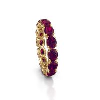 Bild von Ring vivienne ovl 5x4<br/>585 Gold<br/>Rhodolit 5x4 mm