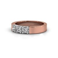 Afbeelding van Ring Dana 3 585 rosé goud lab-grown diamant 0.75 crt