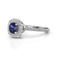 Image of Engagement ring Talitha CUS 950 platinum sapphire 5 mm