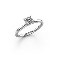 Image of Engagement Ring Crystal Rnd 1<br/>950 platinum<br/>Diamond 0.50 crt
