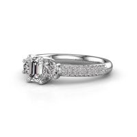 Image of Engagement Ring Marielle Eme<br/>950 platinum<br/>Lab-grown Diamond 1.37 Crt