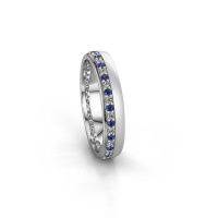 Image of Wedding ring WH0303L24AM<br/>950 platinum ±4x1.7 mm<br/>Sapphire