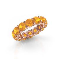 Bild von Ring heddy rnd 5.0<br/>585 Roségold<br/>Citrin 5 mm
