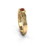 Bild von Verlobungsring elena<br/>585 Gold<br/>Rubin 4 mm
