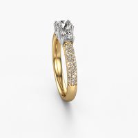 Image of Engagement Ring Marielle Rnd<br/>585 gold<br/>Diamond 1.17 crt