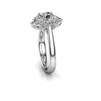 Image of Engagement ring Susan 585 white gold diamond 1.52 crt