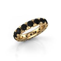 Bild von Vorsteckring jackie 4.0<br/>585 Gold<br/>schwarz diamant 4.80 crt