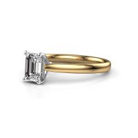 Afbeelding van Verlovingsring Mignon eme 1 585 goud diamant 0.90 crt