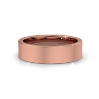 Afbeelding van Trouwring WH0100M16BP 585 rosé goud ±6x2 mm