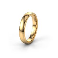 Image of Wedding ring WH0100M24BP<br/>585 gold ±4x2 mm