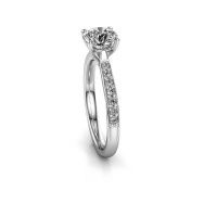Afbeelding van Verlovingsring Mignon rnd 2 950 platina diamant 1.189 crt