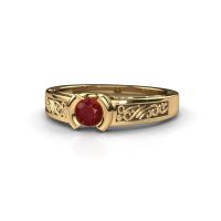 Bild von Verlobungsring elena<br/>585 Gold<br/>Rubin 4 mm