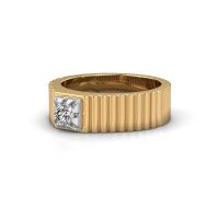 Image of Pinky ring elias<br/>585 gold<br/>Diamond 0.30 crt