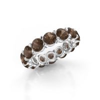 Bild von Ring heddy rnd 4.7<br/>950 Platin<br/>Rauchquarz 4.7 mm