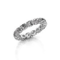 Bild von Ring vivienne ovl 4.5x3.5<br/>585 Weißgold<br/>diamant 3.15 crt