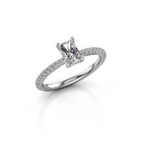 Image of Engagement ring saskia rad 2<br/>950 platinum<br/>diamond 1.228 crt