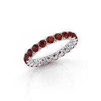 Bild von Ring vivienne 2.9<br/>950 Platin<br/>granat 2.9 mm