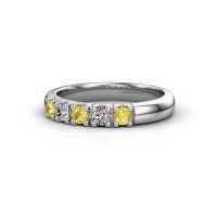 Image of Ring Rianne 5<br/>950 platinum<br/>Yellow sapphire 2.7 mm