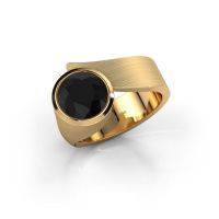 Afbeelding van Ring Nakia 585 goud zwarte diamant 2.40 crt