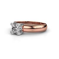 Afbeelding van Ring Fleur<br/>585 rosé goud<br/>Lab-grown diamant 0.42 crt