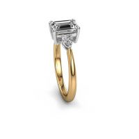 Afbeelding van Verlovingsring Chanou EME 585 goud lab-grown diamant 1.92 crt