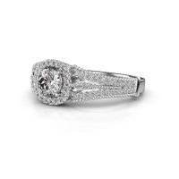 Image of Engagement ring Darla 585 white gold diamond 0.855 crt