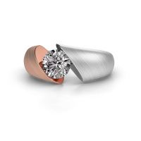 Image of Ring Hojalien 1<br/>585 rose gold<br/>Diamond 1.00 crt