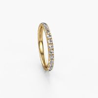 Image of Stackable Ring Jackie 2.0<br/>585 gold<br/>Lab-grown Diamond 0.87 Crt