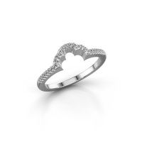 Afbeelding van Aanschuifring SRH0499C10H24<br/>950 platina<br/>Diamant 0.13 crt