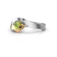 Image of Ring Sheryl<br/>585 gold<br/>Peridot 4 mm