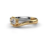 Afbeelding van Verlovingsring Ceylin 585 goud diamant 0.25 crt