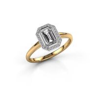 Afbeelding van Verlovingsring Noud 1 EME<br/>585 goud<br/>Lab-grown diamant 0.82 crt