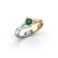 Image of Ring Paulien<br/>585 gold<br/>Emerald 4.2 mm