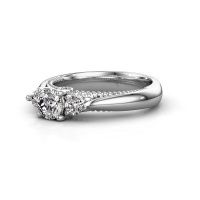 Afbeelding van Verlovingsring Tiffani<br/>950 platina<br/>Diamant 0.74 crt