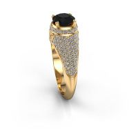 Afbeelding van Ring Sharee<br/>585 goud<br/>Zwarte Diamant 2.131 Crt