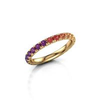 Image of Ring Jackie 2.3<br/>585 gold<br/>Rainbow Sapphire 1 2.3 Mm