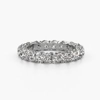 Image of Stackable ring Michelle full 3.4 950 platinum lab grown diamond 2.85 crt