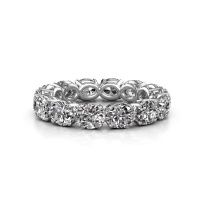 Bild von Ring vivienne ovl 5x4<br/>585 Weißgold<br/>lab-grown diamant 4.900 crt